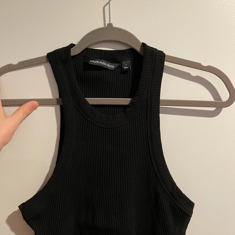 Calvin Klein Ribbed Tank - Picture 2 of 2